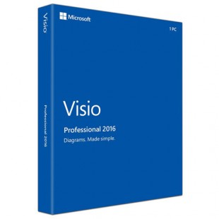 Visio профессиональный 2016 ESD