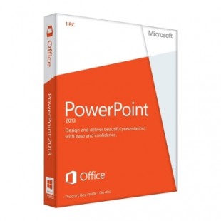 Microsoft PowerPoint 2013 для дома (электронная лицензия)