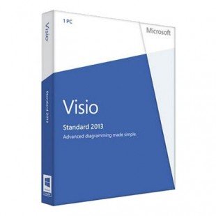Microsoft Visio Standard 2013 (электронная лицензия)
