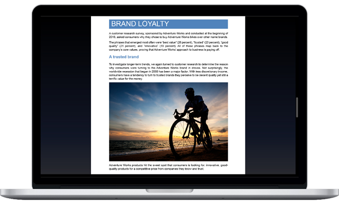 Документ відкрито у Word 2019 на екрані Mac